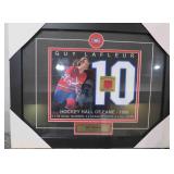 Guy Lafleur Framed 18x14' Seat From Montreal Forum