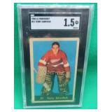 Terry Sawchuk SGC 1.5 1960-61 Parkhurst #31 Wings