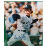 SIGNED Sparky Lyle New York Yankees 8x10' Photo