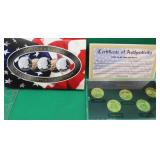 1999 Gold Mint USA State Quarter Edition Set