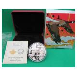 2016 $30 Fine Silver RCM Coin Canada Goose 62.69gr