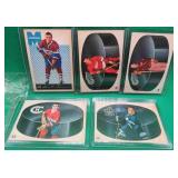 5x 1962-63 Parkhurst Abel Hillman Moore Godfrey ++