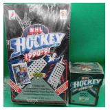 Sealed 1990-91 UD Hockey 36 Pack Box + Hi # Set
