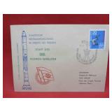 1971 Soviet Space Program Satellite Stamp Cover