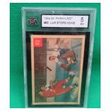 Lumley Stops Gordie Howe KSA 5 1954-55 Parkhurst