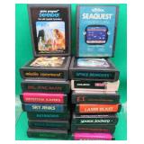 16x Vintage Atari Video Games E.T. Donkey Kong +