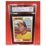 1974 Dave Winfield Graded Rookie Baseball Card