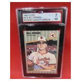 1989 Bill Ripken Graded Rookie Card FF Erroe 7NM