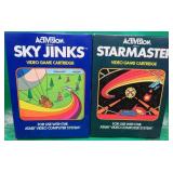 2x Activision Atari Complete Video Games Sky Jinks