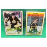Ray Bourque 1981-82 OPC #1 2nd YR 1982-83 OPC #7