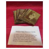 1800's Lot 17 Old Gold Tobacco Cards Pretty Girls+