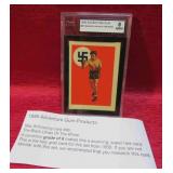 1956 Adventure Gum Graded Max Schmelling Card 8NMM