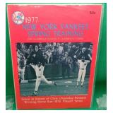 1977 New York Yankees Sping Training Program  +