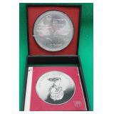 Montreal 1976 Olympics 10 Dollars SILVER Coin