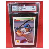 1990 UD Juan Gonzalez Graded Rookie Baseball Card