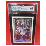1992-93 Topps Shaquille O'Neal Graded Rookie Card