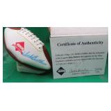 Dick Butkus Collector's Edge SIGNED Football COA