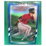 Daulton Varsho 2021 Topps Chrome Blue RC #18/150