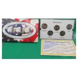 2000 Platinum  Mint USA State Quarter Edition Set