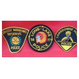 Ontario Native Police Lot 3 Indian Nations Patches