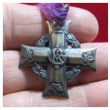 WWI Canada Silver Memorial Cross 7th Battalion CEF