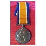 WWI CEF Silver War Medal Canada 7th Battalion