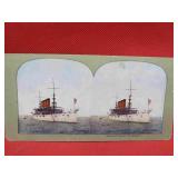 1900's US Navy Armored Cruiser Washington View