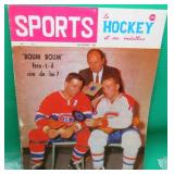 1962 Sports Hockey Volume 1 No. 1 Boom Boom + Toe
