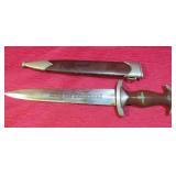 WWII German SA Dagger w Scabbord NO US SHIPPING