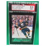 Jack Eichel Rookie KSA 8.5 2015-16 UD YG #451