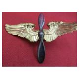 WWII US Army Air Force Aviation Cadet Cap Badge