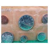 1965 Canada RCM Uncirculated Coin Set SILVER $1