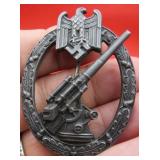 WWII German Army Anti-Aircraft Gunner Badge