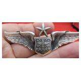 US Air Force Senior Navigator Wings Badge Insignia
