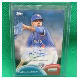 Marcus Stroman 2016 Topps Spring Fever Auto /175