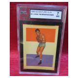 1956 Adventure Gum Joe Louis Graded Boxing Card