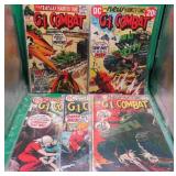 5x DC G.I. Combat Military Comics 1972 #153-157