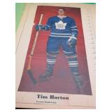 1970's Newspaper Cutouts NHL Stars In Scrapbook ++