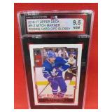 2016-17 UD Mitch Marner Rookies Graded Card 9.5