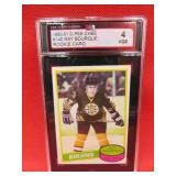 1980-81 OPC Ray Bourque Graded Rookie Card 4VGE