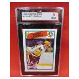 1988-89 OPC Mario Lemieux Graded Hockey Card 9