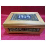 WWI German POW Trench Art Jewelry Box RARE