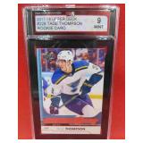 2017-18 UD Tage Thompson Graded Rookie Card 9MINT