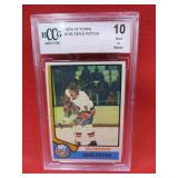 1974-75 Topps Denis Potvin Graded Hockey Card 10
