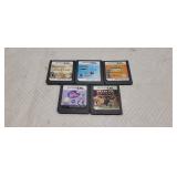 5 Nintendo DS Games