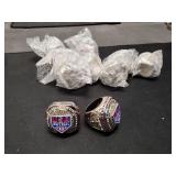 10 USA Softball Rings