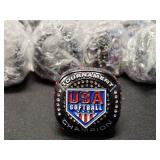 10 USA Softball Rings