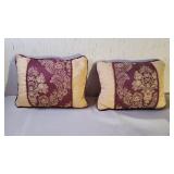 Couch or Chair Pillows 12'ï¿½16' (red & cream)