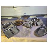 Various Serving Trays & Dishes