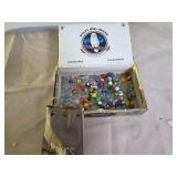 Cigar Box and Marbles